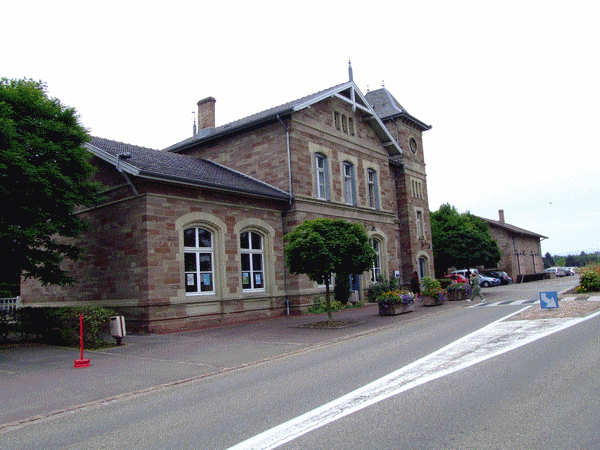 La gare de Volgelsheim
